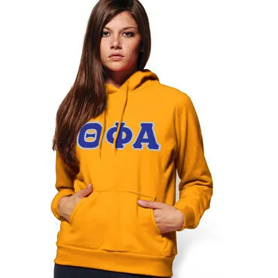 Theta Phi Alpha Hooded Sweatshirt - G185 - TWILL