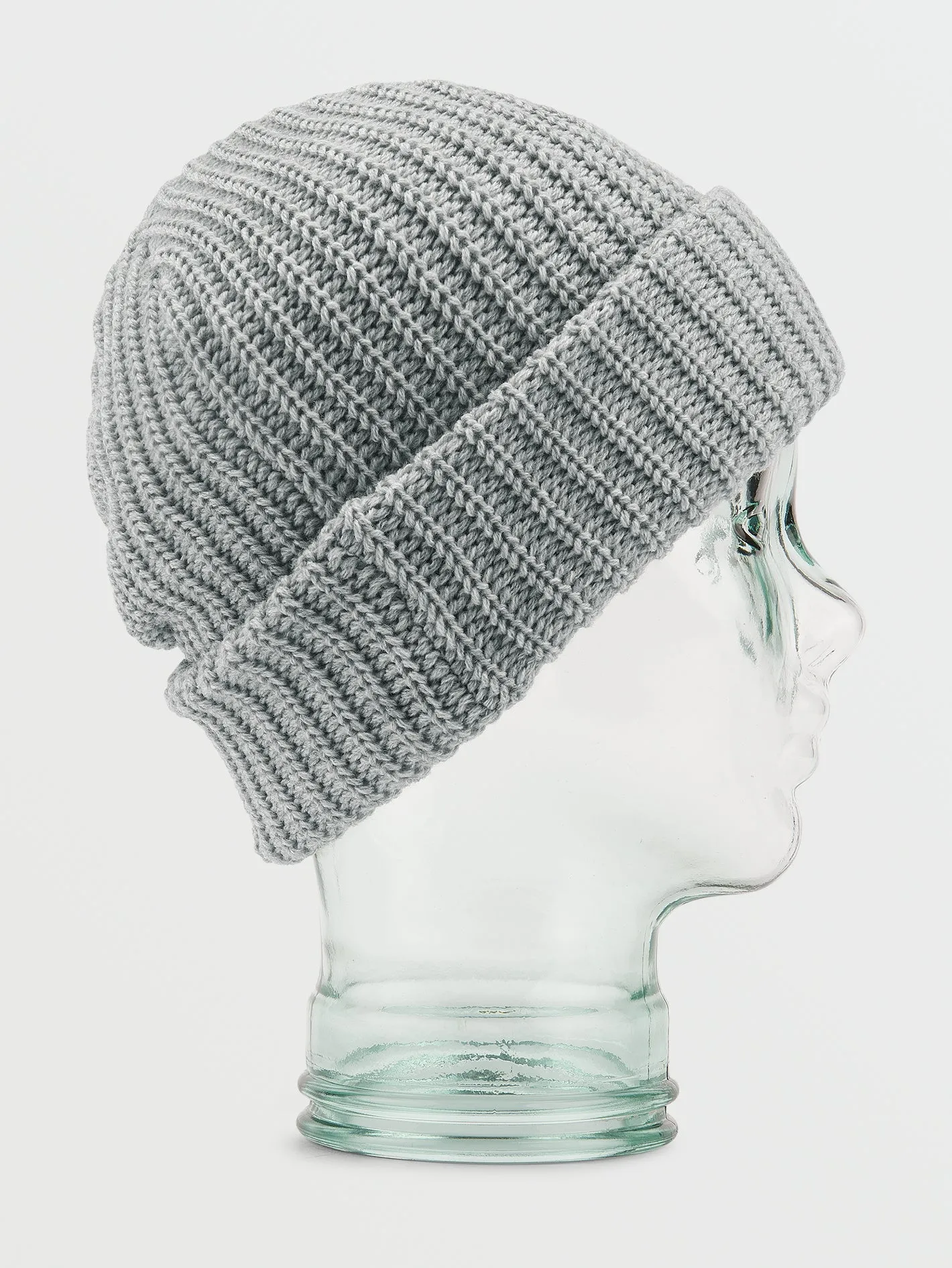 Thick Knit Beanie - Heather Grey