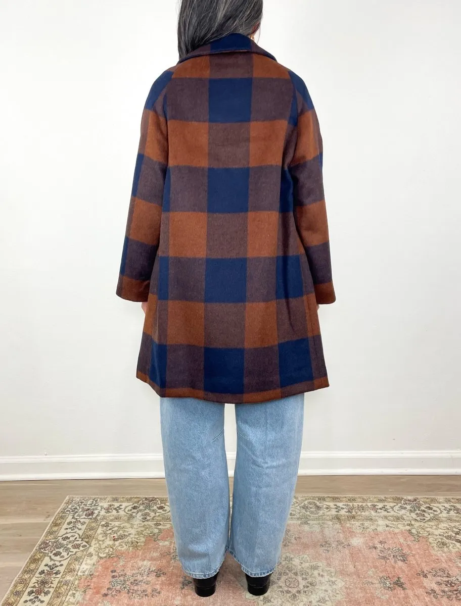 Thomas Coat in Plaid Wool