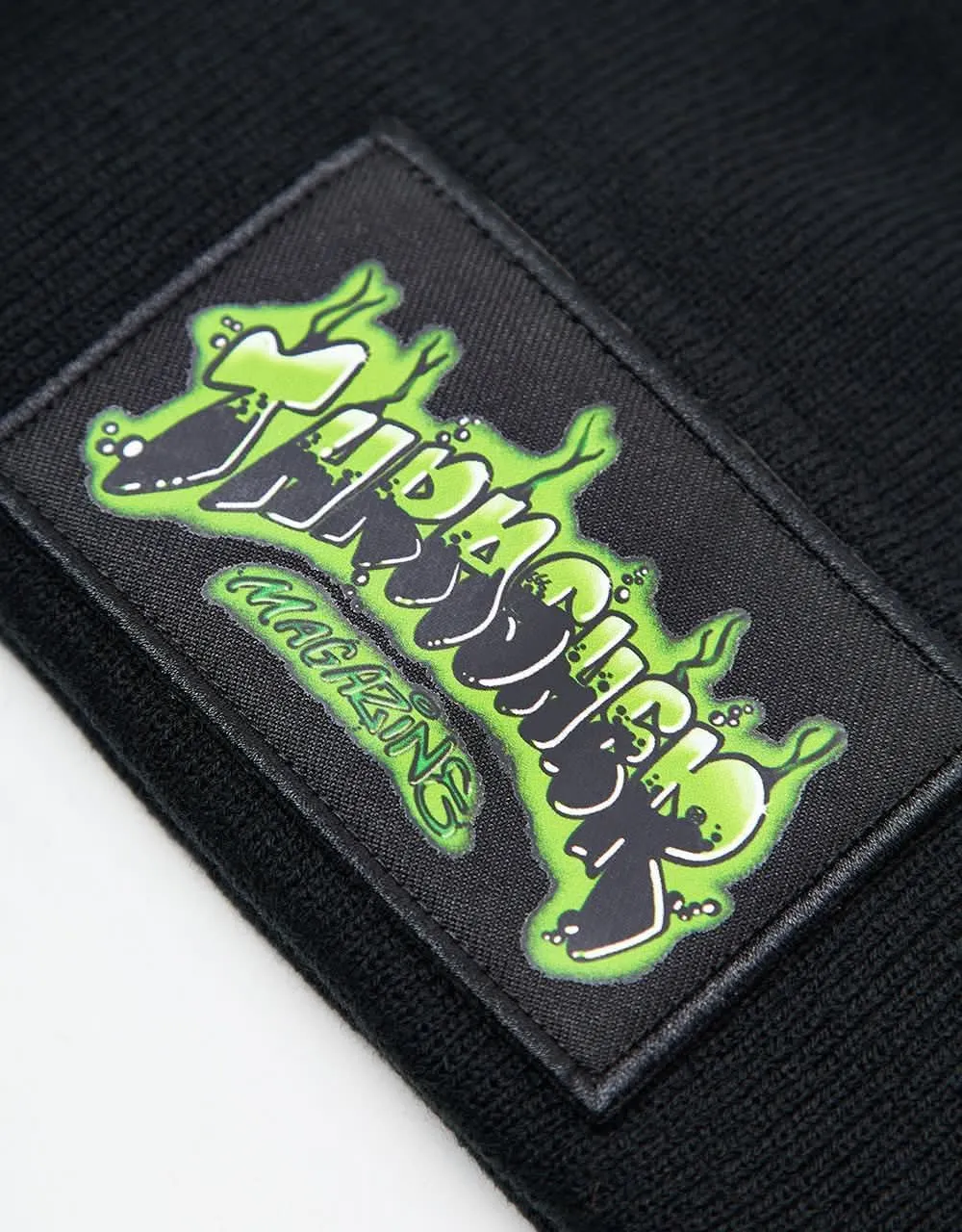 Thrasher Airbrush Patch Beanie - Black