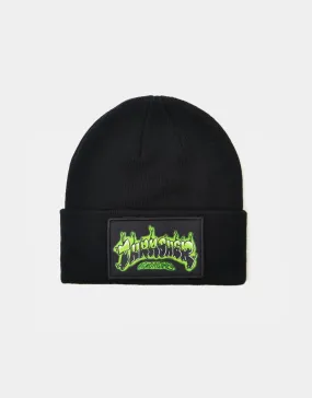 Thrasher Airbrush Patch Beanie - Black