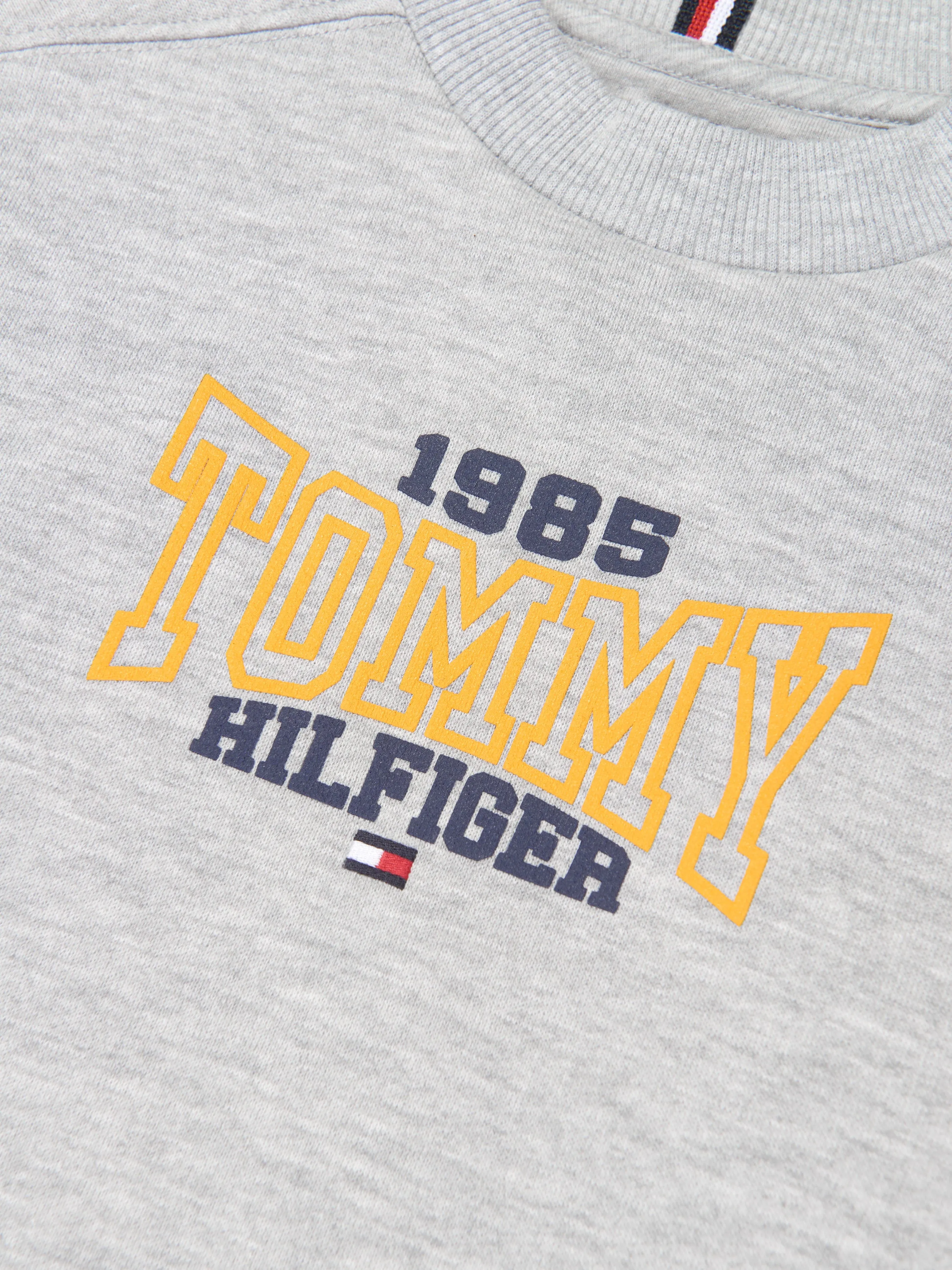 Tommy Hilfiger Boys 1985 Varsity Sweatshirt in Grey