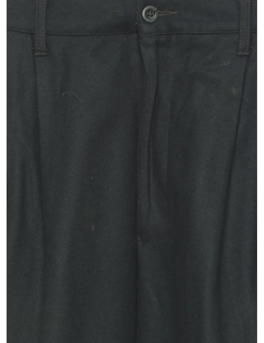 United Colors Of Benetton Dark Green Trousers - W32 L28