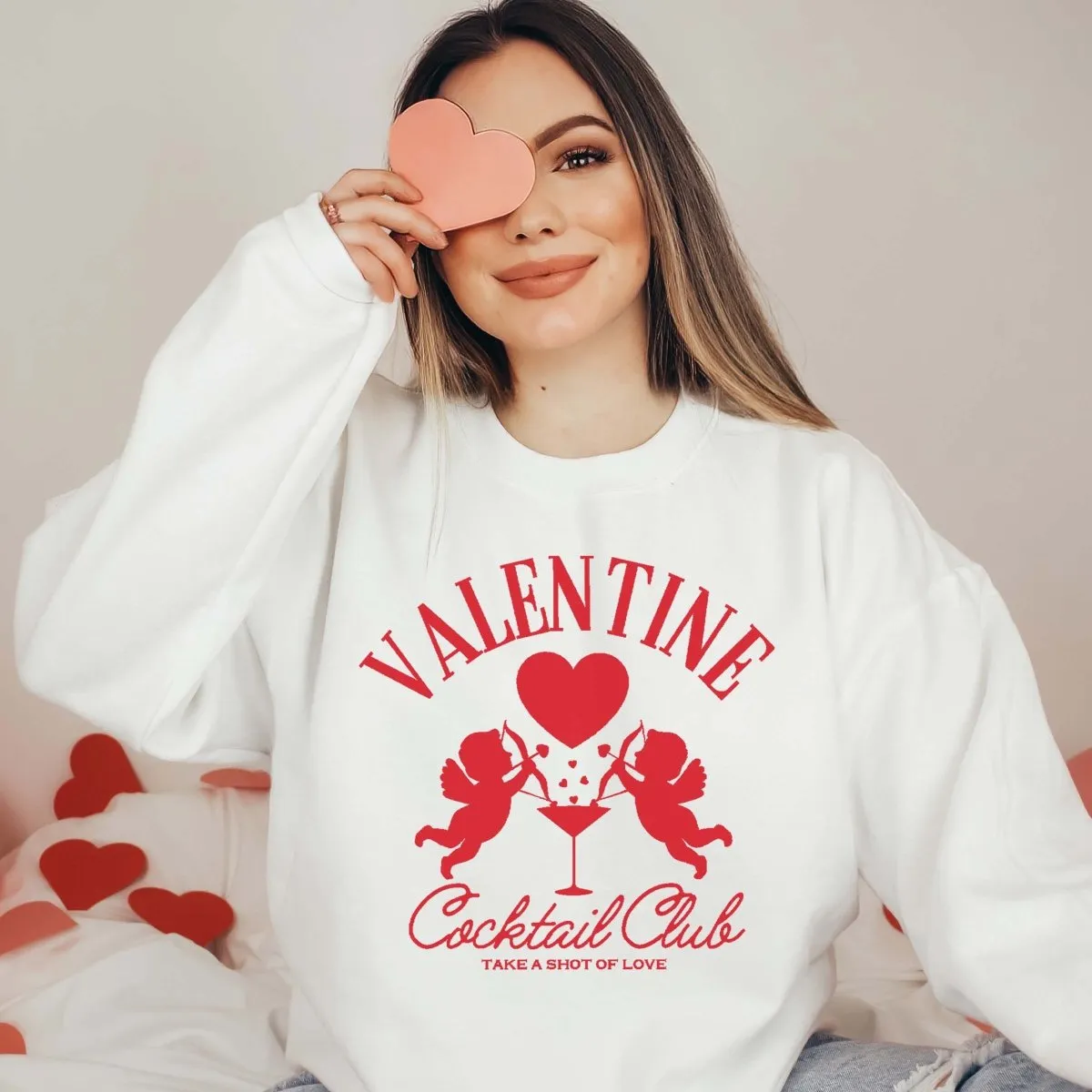 Valentine Cocktail Club Wholesale Crew Sweatshirt