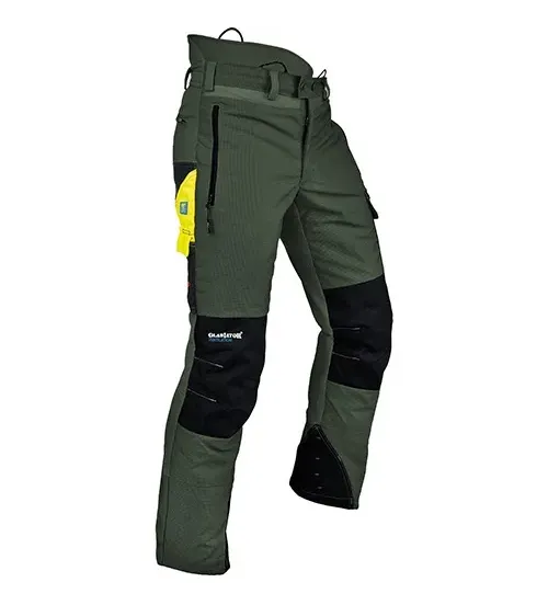 Ventilation Chainsaw Trousers Olive Type C