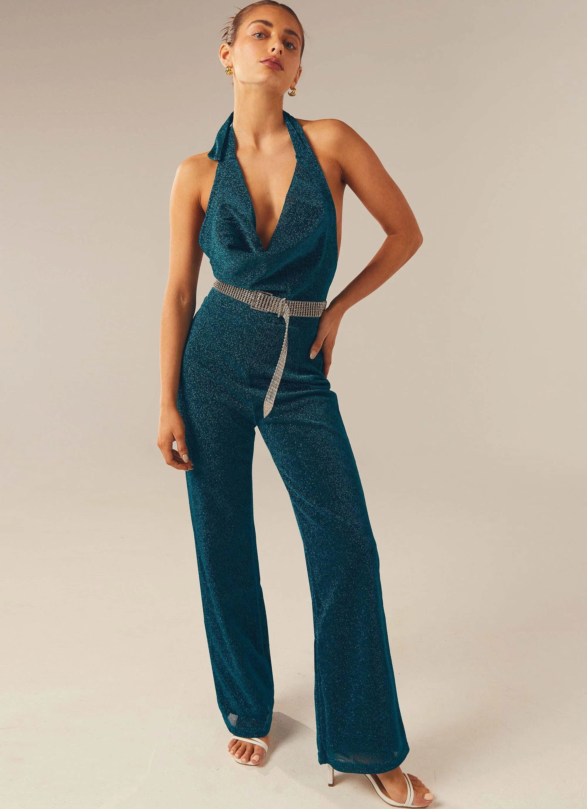 Villa Vera Jumpsuit - Emerald