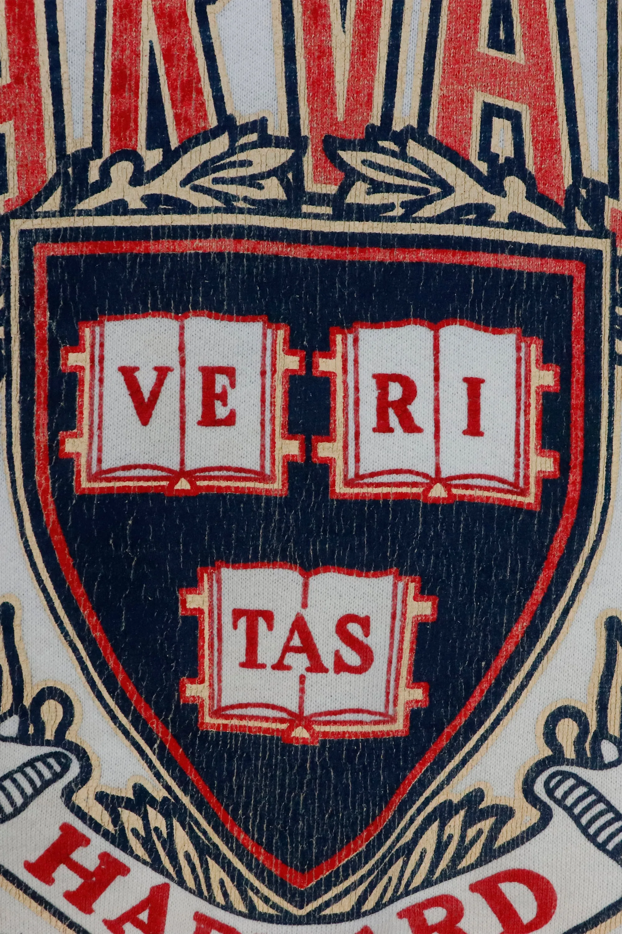 Vintage 1989 Harvard Veritas Sweatshirt