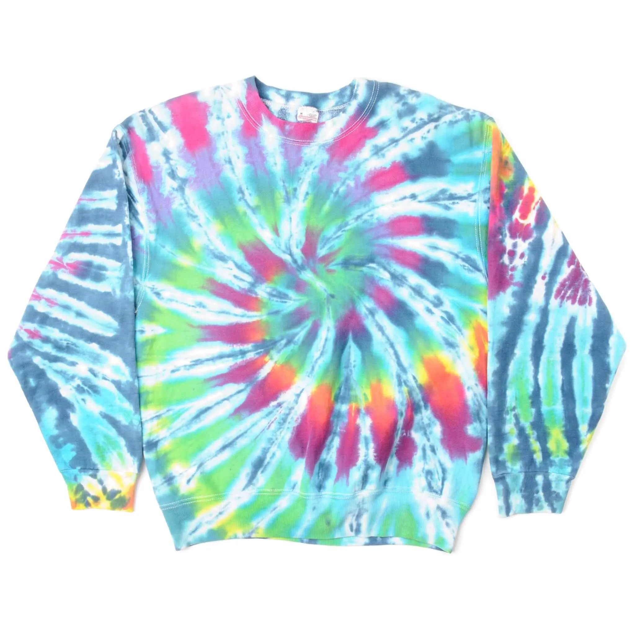 VINTAGE TIE DYE SWEATSHIRT SIZE MEDIUM 1990S MADE IN USA