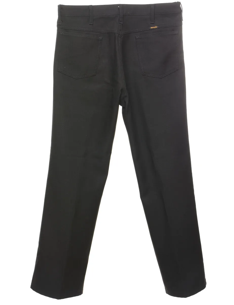 Wrangler Black Trousers - W36 L32