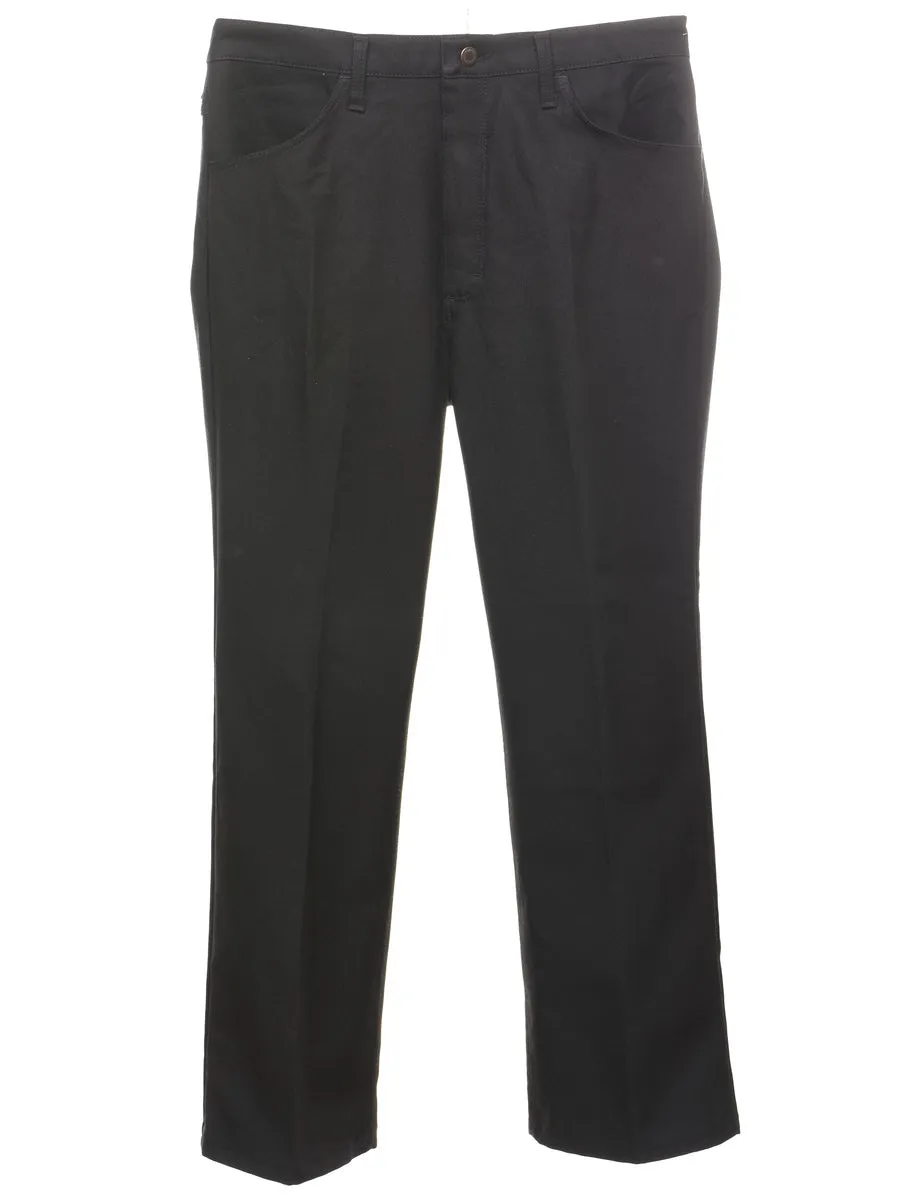 Wrangler Black Trousers - W36 L32