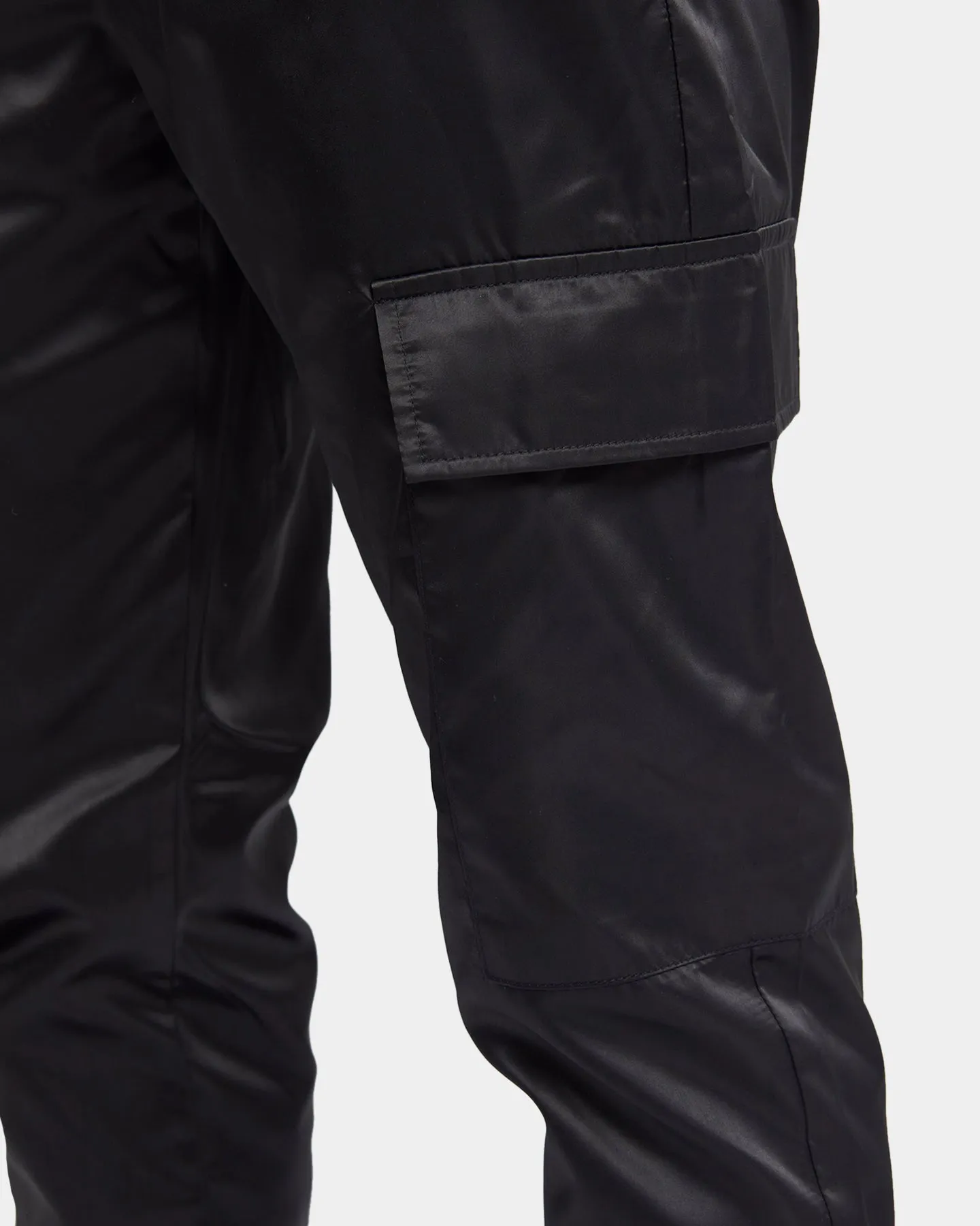 XXIII Veeti Satin Cargo Pants Black