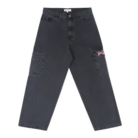 Yardsale Dreamscape Denim Cargos - Black