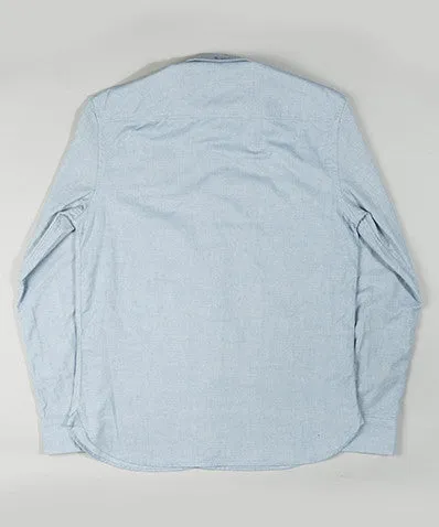 YMC Button Down Shirt Blue